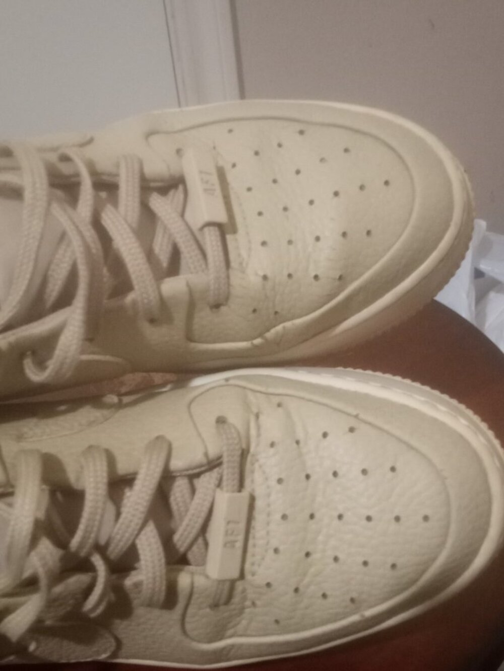 Nike Sneakers Womens Size 8 AF1 Sage Low 2 Desert Ore White CT0012 200 Shoes - Picture 14 of 14